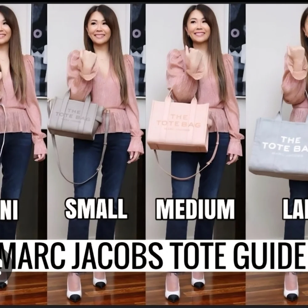 Marc Jacobs Customized Betty Boop Tote Bag -Medium Black - Picture 6 of 7